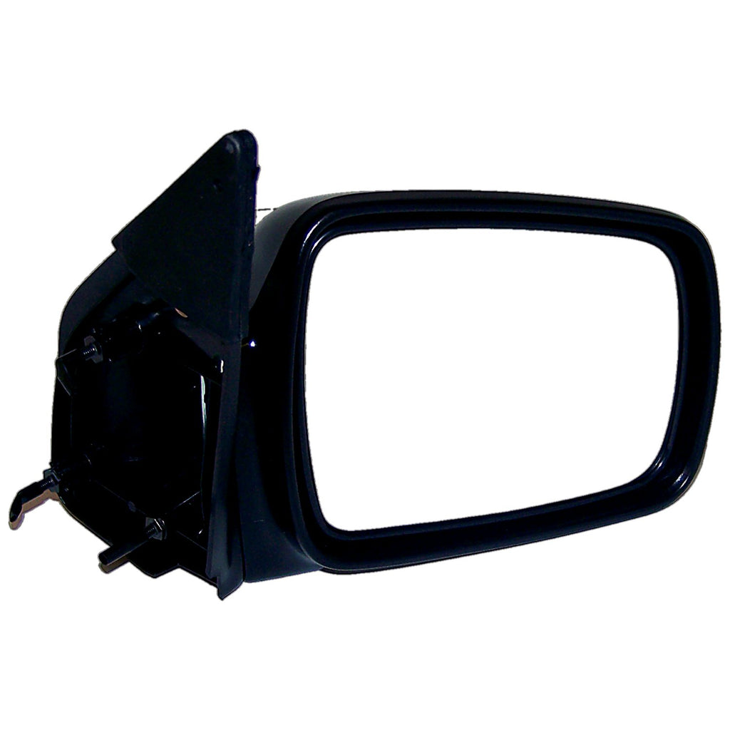 Crown Automotive Jeep Replacement 4883019 Left Manual, Manual Folding Mirror for 1993-1998 Jeep ZJ Grand Cherokee, Black for Select Jeep Grand Cherokee
