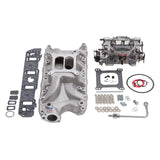 Edelbrock 2032 Single-Quad Manifold and carb kit