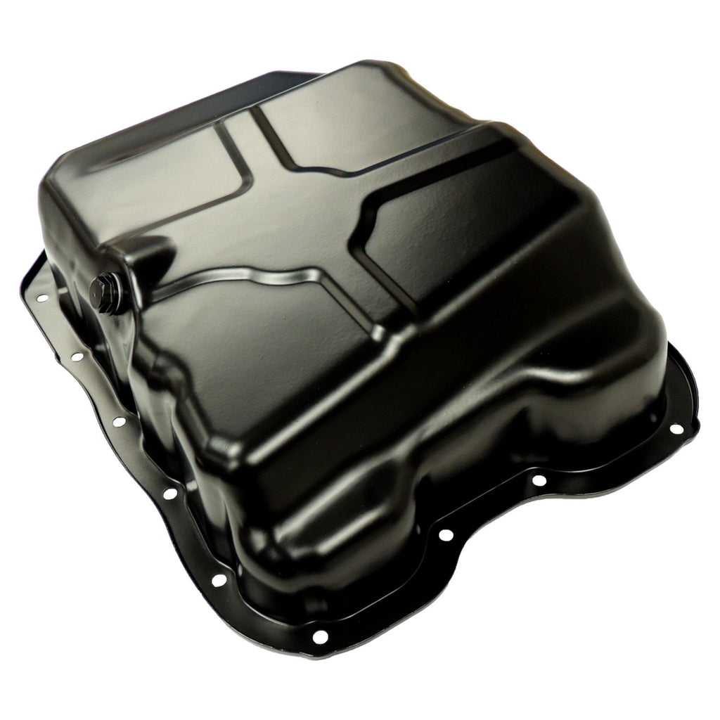 Crown Automotive Jeep Replacement 4884665AE Engine Oil Pan 2007-2017 Jeep MK Compass, Patriot w/ 2.0L, 2.4L Engines for Select Chrysler 200, Chrysler Sebring, Dodge Avenger, Dodge Caliber, Dodge Journey, Jeep Compass, Jeep Patriot