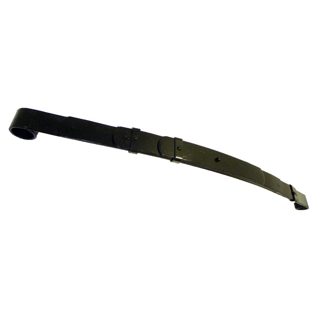 Crown Automotive Jeep Replacement 4886187AA 4-Leaf Heavy Duty Leaf Spring for Jeep 1984-2001 XJ Cherokee, Bushings Not Incl. for Select Jeep Cherokee