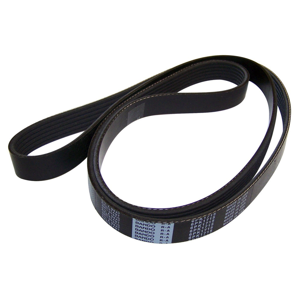 Crown Automotive Jeep Replacement 4891661AA Accessory Drive Belt for Jeep 2007-2009 MK Compass/Patriot w/ 2.0L Diesel Engine for Select Dodge Caliber, Jeep Compass, Jeep Patriot