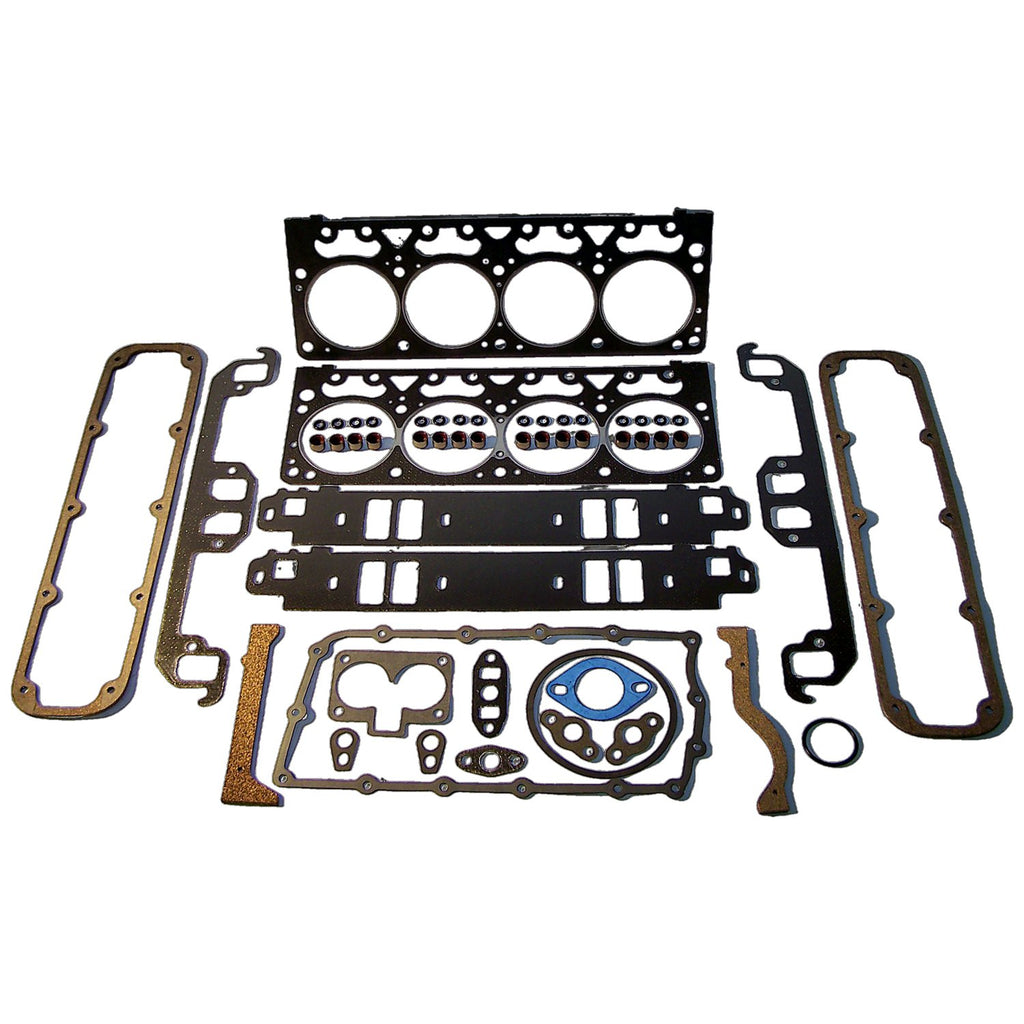 Crown Automotive Jeep Replacement 4897386AD Upper Engine Gasket Set for 1998 Jeep ZJ, ZG Grand Cherokee w/ 5.9L Engine for Select Dodge Durango, Dodge Ram 1500, Dodge Ram Van, Dodge Ram 2500, Dodge Ram Van, Dodge Ram 3500, Dodge Ram Van, Jeep Grand