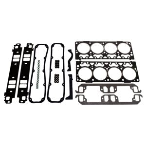 Crown Automotive Jeep Replacement 4897386AD Upper Engine Gasket Set for 1998 Jeep ZJ, ZG Grand Cherokee w/ 5.9L Engine for Select Dodge Durango, Dodge Ram 1500, Dodge Ram Van, Dodge Ram 2500, Dodge Ram Van, Dodge Ram 3500, Dodge Ram Van, Jeep Grand