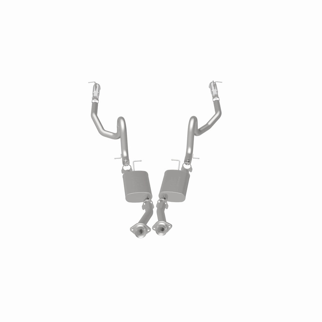 MagnaFlow Exhaust Products 15632 Street Series Polished Cat-Back System for Select Ford Mustang