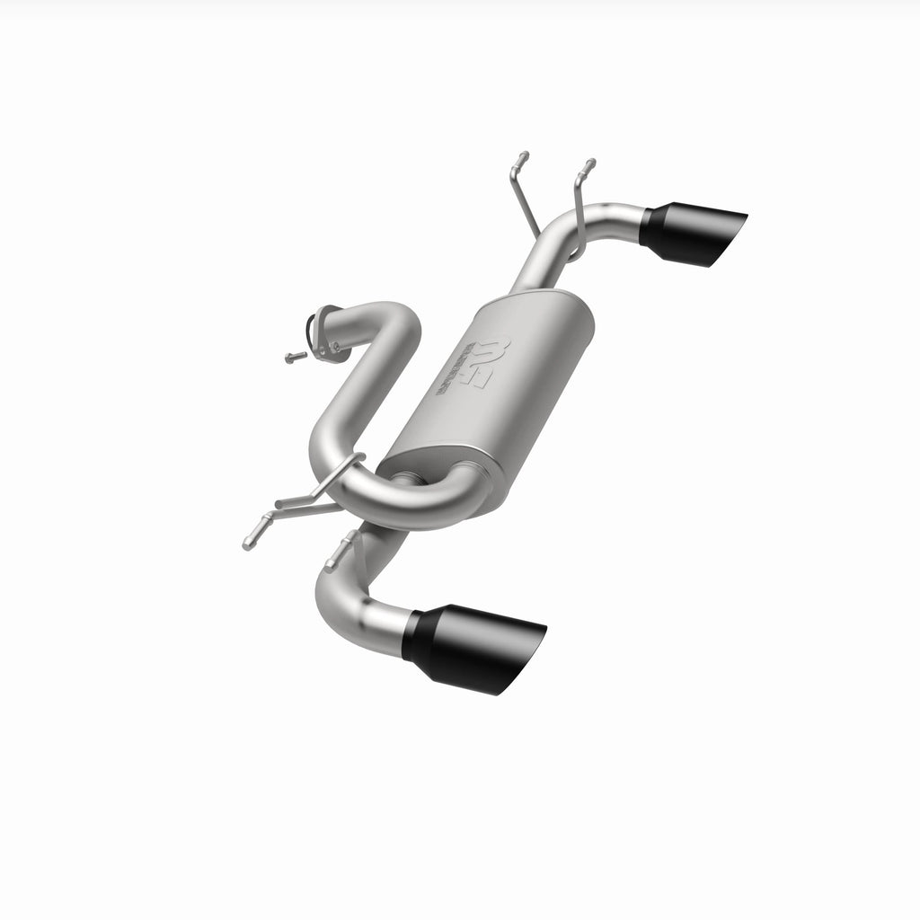 MagnaFlow Exhaust Products 19459 Street Series Black Chrome Axle Back System for Select Mazda 3