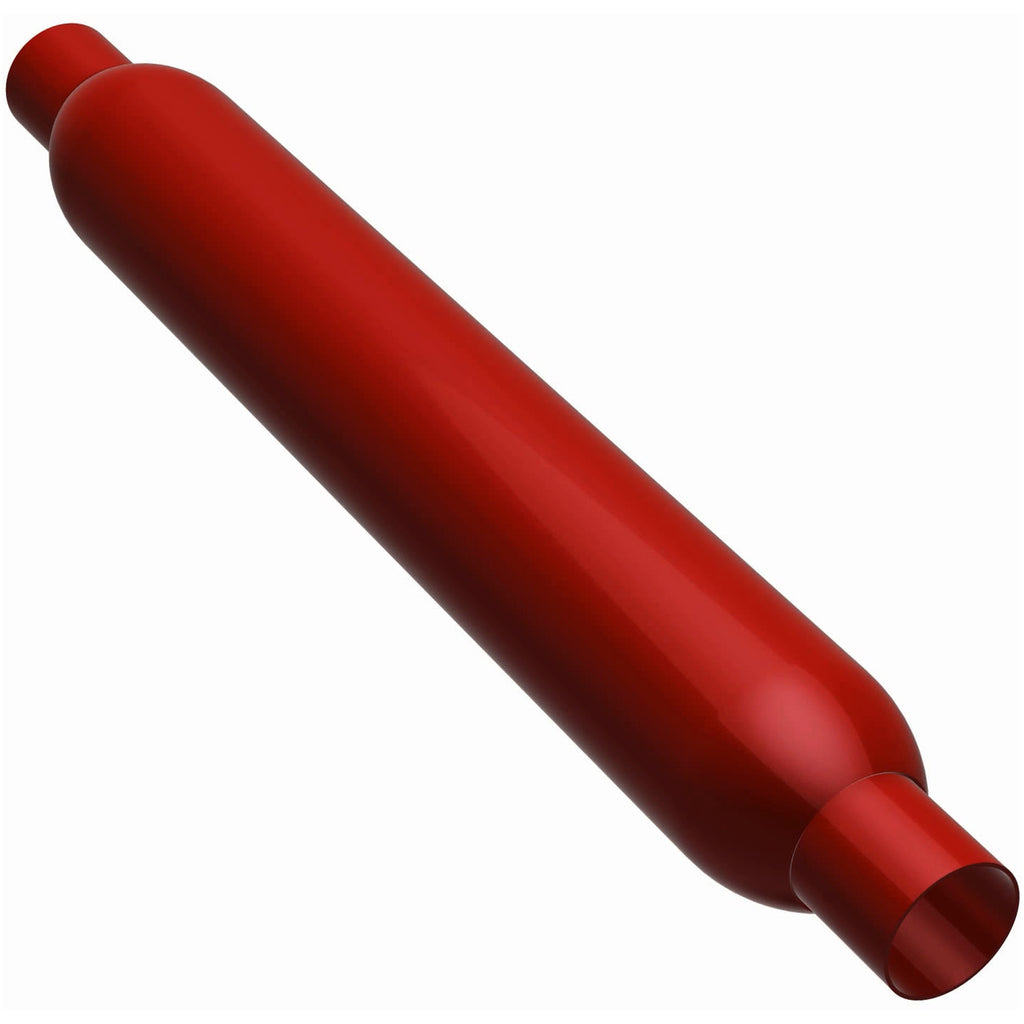 MagnaFlow Exhaust Products 13146 Glasspack Performance Muffler; 2.5in. Center/Center; 4x26x4 Body