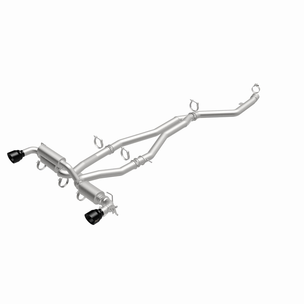 MagnaFlow Exhaust Products 19707 SPEQ Series Black Chrome Cat-Back System for Select Toyota GR Supra