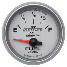 Load image into Gallery viewer, AutoMeter 4913 GAUGE, FUEL LEVEL, 2 1/16", 0OE TO 90OF, ELEC, ULTRA-LITE II