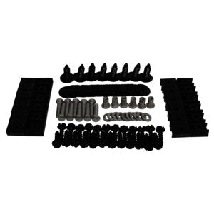 Crown Automotive Jeep Replacement 4918K Complete Fender Flare Hardware Kit for 97-06 Jeep TJ Wrangler for Select Jeep TJ, Jeep Wrangler