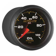 Load image into Gallery viewer, AutoMeter 4921 GAUGE, OIL PRESSURE, 2 1/16", 100PSI, MECHANICAL, ULTRA-LITE II