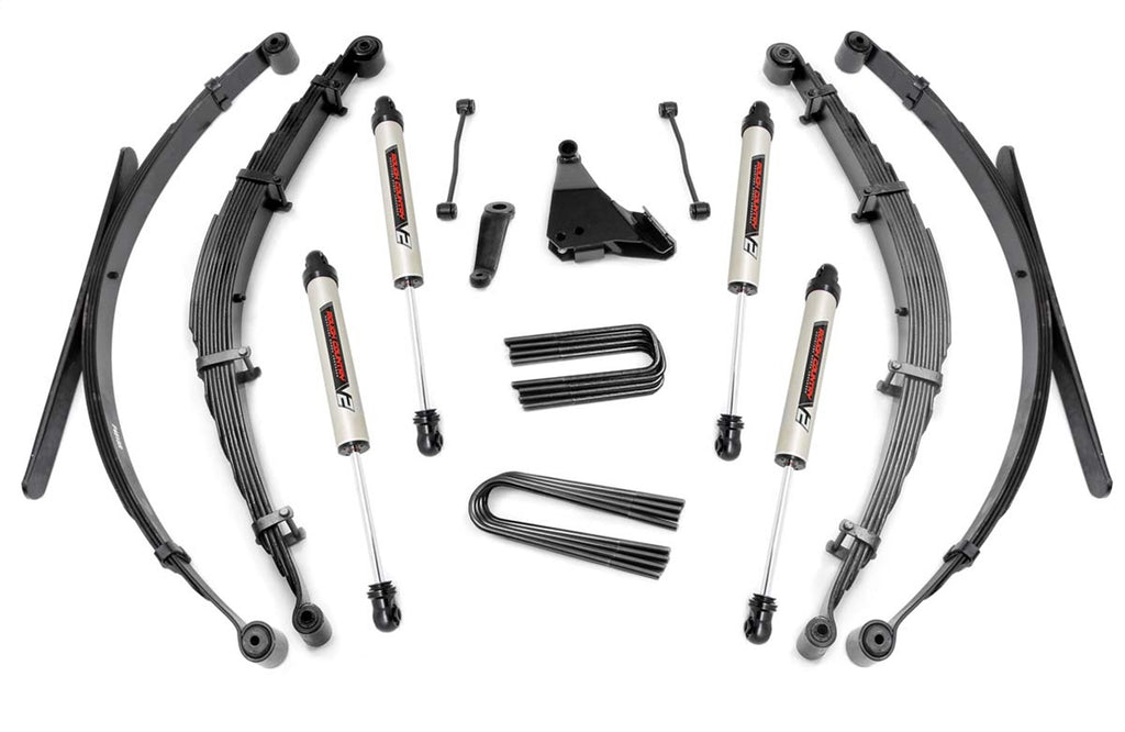 Rough Country 49270 Suspension Lift Kit w/Shocks for Select Ford F-250