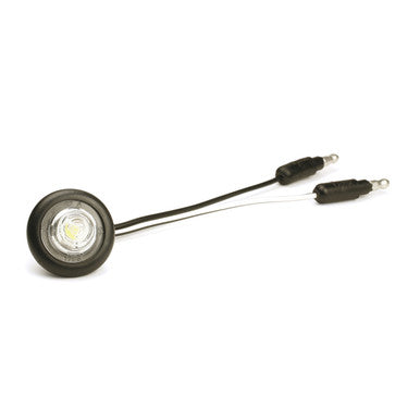 Grote 49281 MicroNova® Dot LED Clearance Marker Lights, White, with Grommet, Multi-Volt
