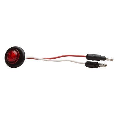 Grote 49322 MicroNova® Dot LED Clearance Marker Lights, Red, with Grommet