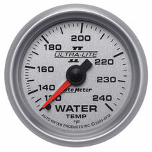 Load image into Gallery viewer, AutoMeter 4932 GAUGE, WATER TEMP, 2 1/16", 120-240?F, MECHANICAL, ULTRA-LITE II