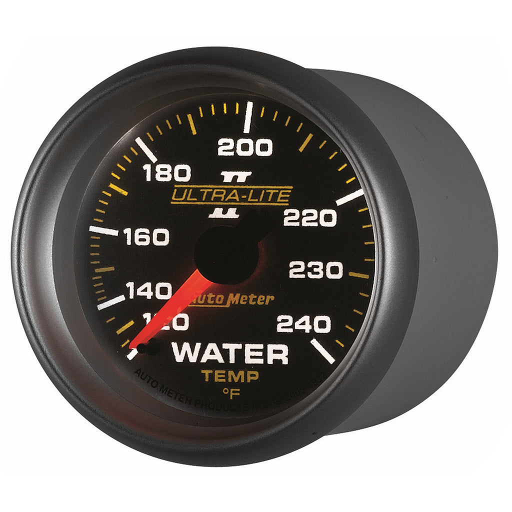 AutoMeter 4932 GAUGE, WATER TEMP, 2 1/16", 120-240?F, MECHANICAL, ULTRA-LITE II