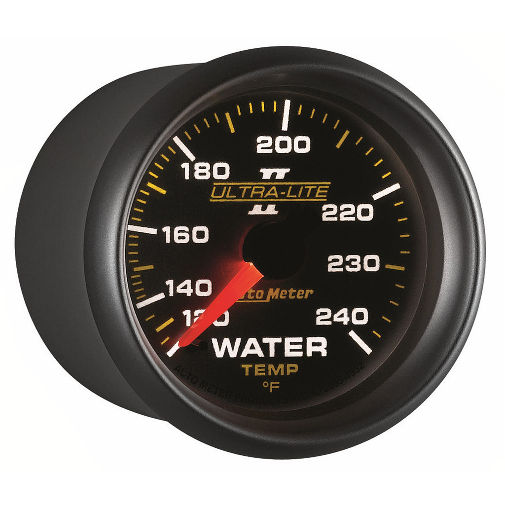 AutoMeter 4932 GAUGE, WATER TEMP, 2 1/16", 120-240?F, MECHANICAL, ULTRA-LITE II