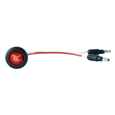 Grote 49332 MicroNova® Dot LED Clearance Marker Lights, Red, with Grommet