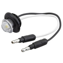 Load image into Gallery viewer, Grote 49341 MicroNova® Dot LED Clearance Marker Lights, White, with Grommet