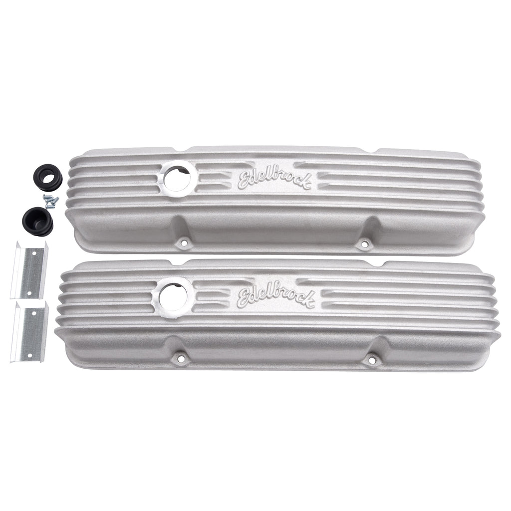 Valve-Cover-Classic-Series-Chevrolet-1959-1986-262-400-Ci-V8-W-Breather-Holes-Satin