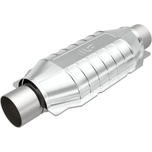 Load image into Gallery viewer, MagnaFlow Exhaust Products 94006 Standard Grade Universal Catalytic Converter for Select Buick Century, Buick Electra, Buick Estate Wagon, Buick LeSabre, Buick Park Avenue, Buick Regal, Buick Riviera, Checker Marathon, Chevrolet Astro, Chevrolet Bel Air,