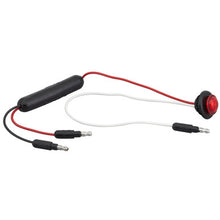 Load image into Gallery viewer, Grote 49362 Dual Intensity MicroNova® Dot LED Clearance Marker Lights, Red, with Grommet