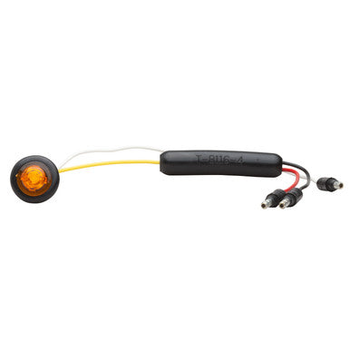 Grote 49363 Dual Intensity MicroNova® Dot LED Clearance Marker Lights, Amber, with Grommet
