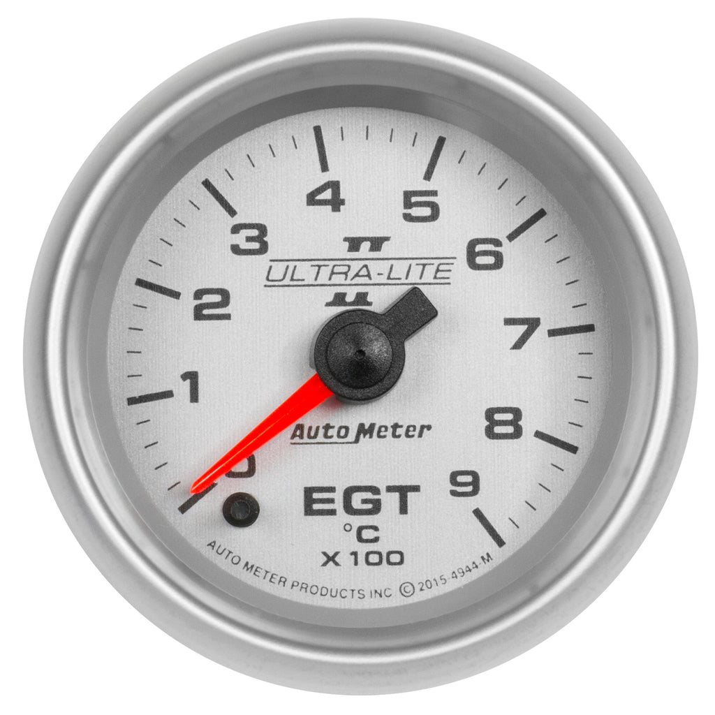 AutoMeter 4944-M GAUGE, PYROMETER (EGT), 2 1/16", 900?C, DIGITAL STEPPER MOTOR, ULTRA-LITE II