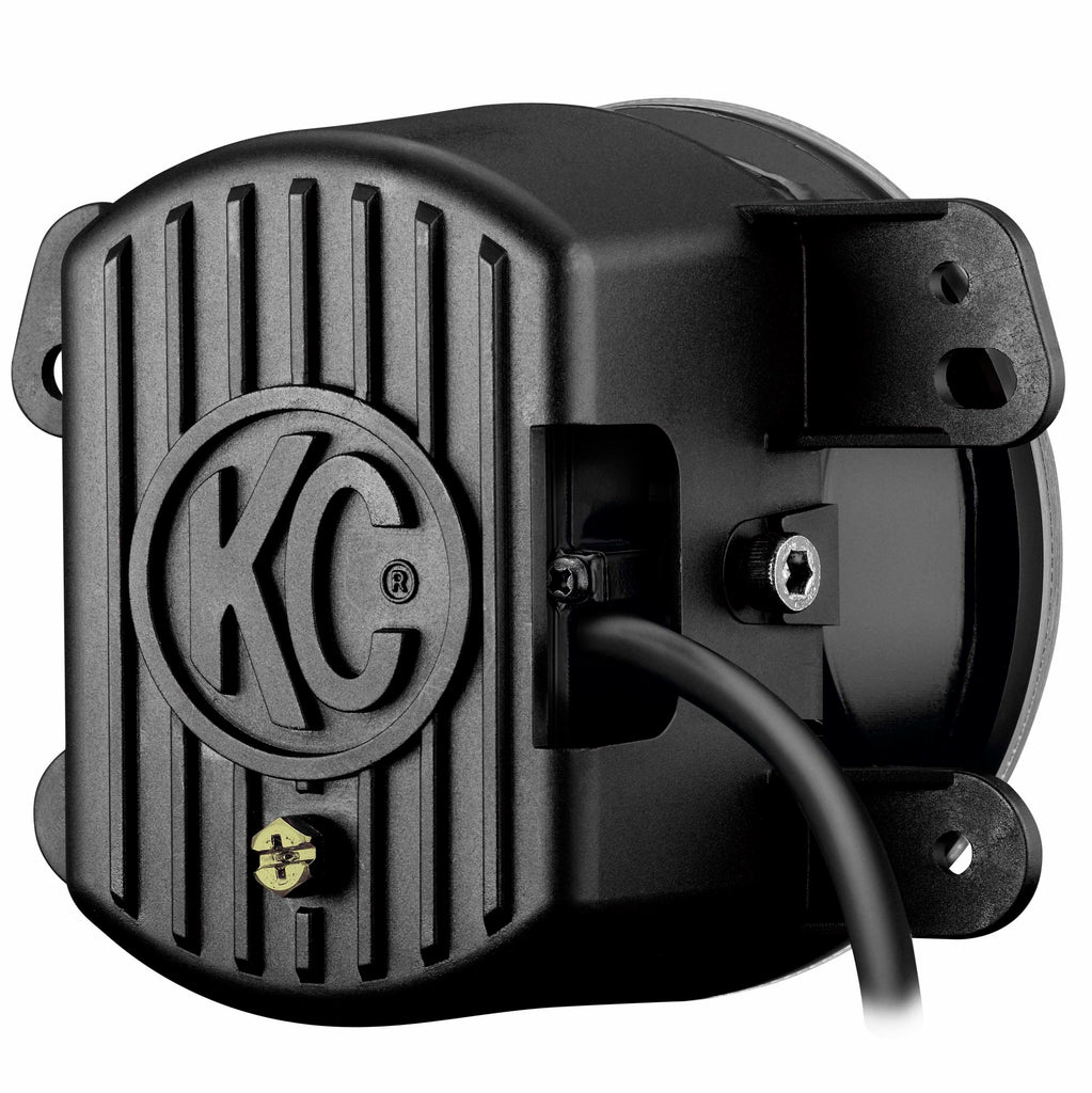 KC HiLiTES 494 G4 Gravity LED 4" SAE ECE 2-Light System - 2007-2009 Jeep Wrangler JK for Select Jeep Wrangler