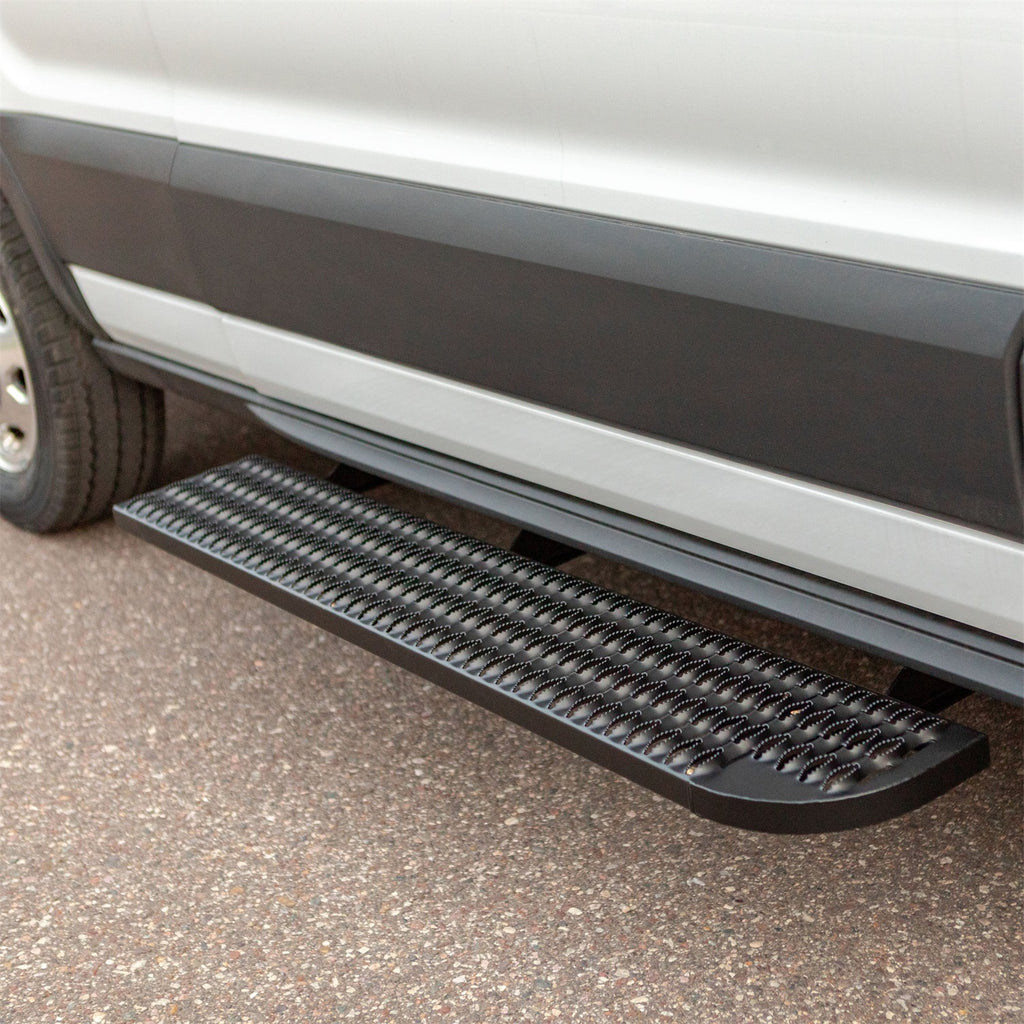 Luverne 495154-401801 LUVERNE 495154-401801 Grip Step XL 9-1/2 x 54-In Steel Passenger Side Running Bo for Select Ford Transit-150, Ford Transit-250, Ford Transit-350