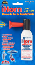 Load image into Gallery viewer, Wolo Horns 497 iHORN - MINI HAND HELD GAS HORN.For Boating, Camping, Sporting events, etc. 1.8 oz. Can of 134a Gas. No CFC&#39;s