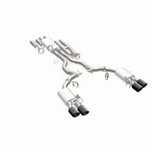 Load image into Gallery viewer, MagnaFlow Exhaust Products 19695 xMOD Series Carbon Fiber Tips Cat-Back System for Select Ford Mustang
