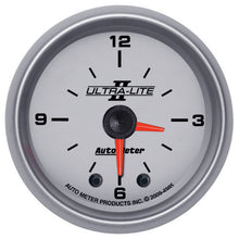 Load image into Gallery viewer, AutoMeter 4985 GAUGE, CLOCK, 2 1/16", 12HR, ANALOG, ULTRA-LITE II