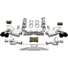 Load image into Gallery viewer, MagnaFlow Exhaust Products 19545 xMOD Series Black Chrome Tips Cat-Back System for Select Chevrolet Corvette