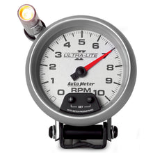 Load image into Gallery viewer, AutoMeter 4990 GAUGE, TACHOMETER, 3 3/4", 10K RPM, PEDESTAL W/ EXT. QUICK-LITE, ULTRA-LITE II