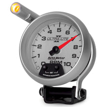 Load image into Gallery viewer, AutoMeter 4990 GAUGE, TACHOMETER, 3 3/4", 10K RPM, PEDESTAL W/ EXT. QUICK-LITE, ULTRA-LITE II