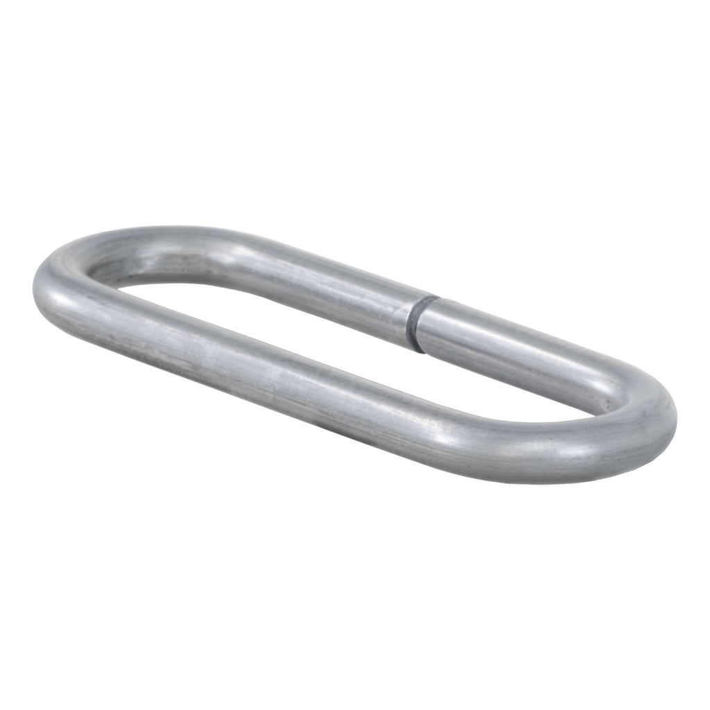 CURT 49950 Raw Steel Weld-On Safety Chain Loop (10,000 lbs. Capacity)