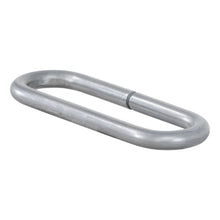 Load image into Gallery viewer, CURT 49950 Raw Steel Weld-On Safety Chain Loop (10,000 lbs. Capacity)