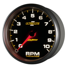 Load image into Gallery viewer, AutoMeter 4998 GAUGE, TACHOMETER, 5", 10K RPM, IN-DASH, ULTRA-LITE II