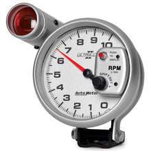 Load image into Gallery viewer, AutoMeter 4999 GAUGE, TACHOMETER, 5", 10K RPM, PEDESTAL W/ EXT. SHIFT-LITE, ULTRA-LITE II