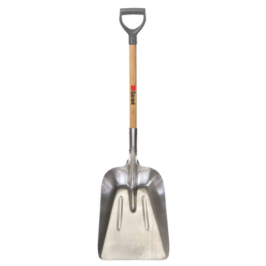 Garant 37012 Grain Scoop Shovel, Aluminum Blade, Wood Handle