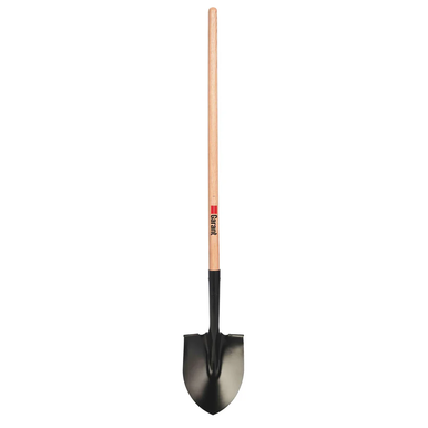 Garant 80419 Round Point Shovel, Long Wood Handle