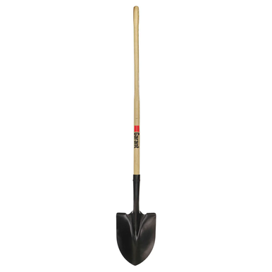 Garant 81209 Round Point Shovel, Long Wood Handle