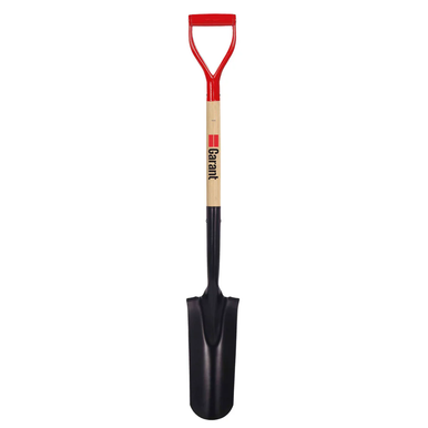 Garant 81215 Drain Spade Shovel, Wood Handle