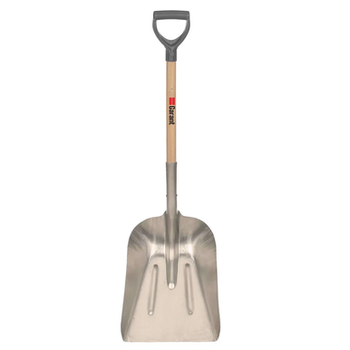 Garant 85645 Grain Scoop Shovel, Aluminum Blade, Wood Handle