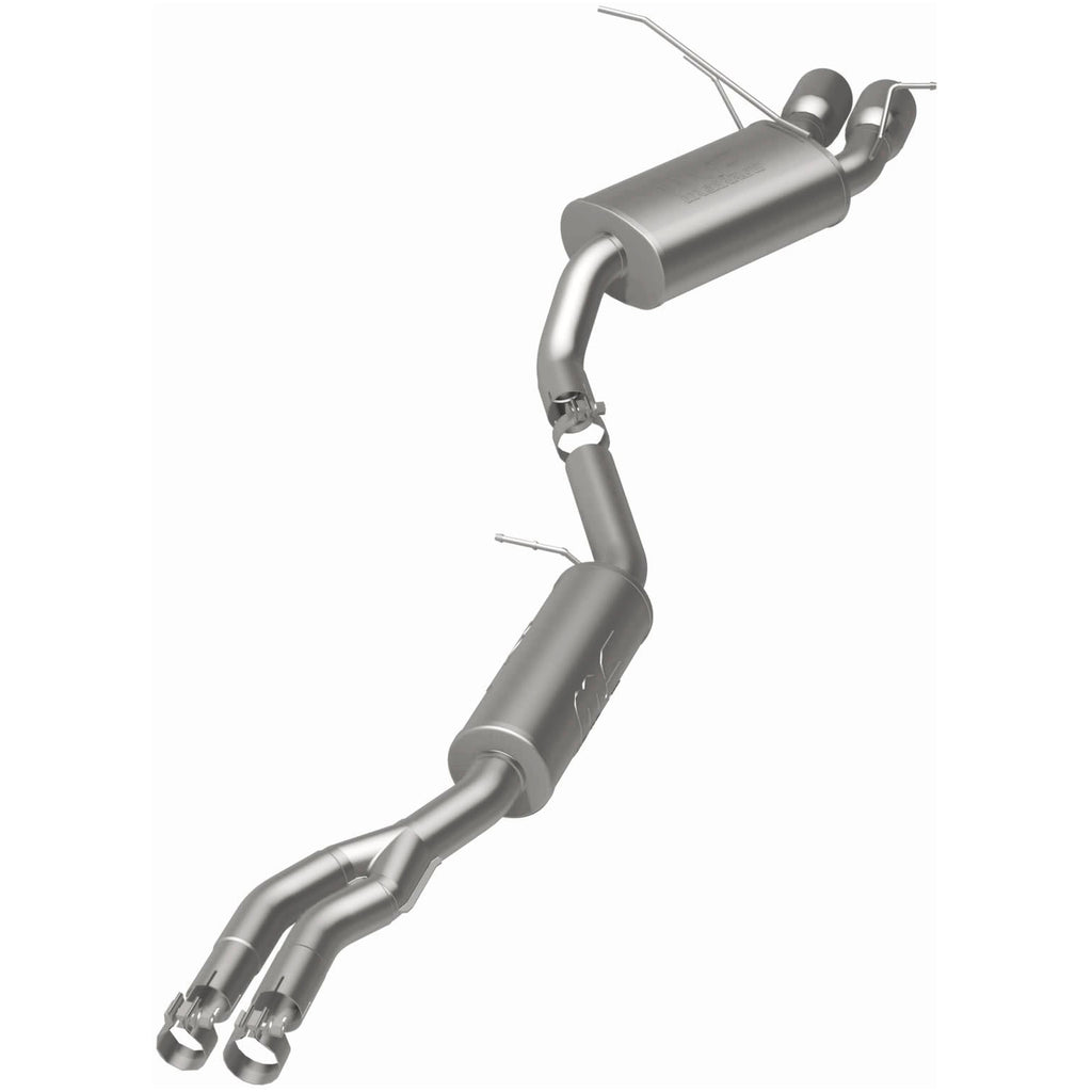 MagnaFlow Exhaust Products 16525 Touring Series Polished Cat-Back System for Select BMW 128i