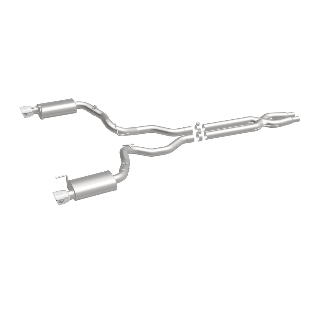 MagnaFlow Exhaust Products 19100 Street Series Polished Cat-Back System for Select Ford Mustang