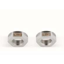 Load image into Gallery viewer, 4An-Flanged-Bulkhead-Nut,-S.S.,-2-Pk