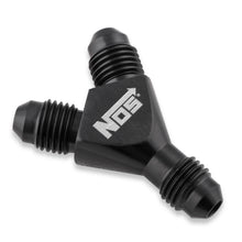 Load image into Gallery viewer, -4An-Forged-Y-Block-Adapter-Black