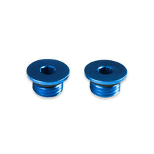 Load image into Gallery viewer, -4An-Low-Profile-Port-Plug,-Blue,-2Pk