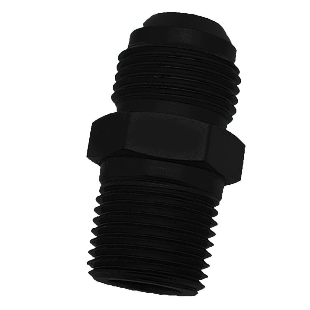 -4An-X18Nptf-Blk-St-Fl-To-Pipe-Adp